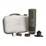Conjunto de máquina de café portátil Outin Nano 7500mAh (verde) + capa de proteção
