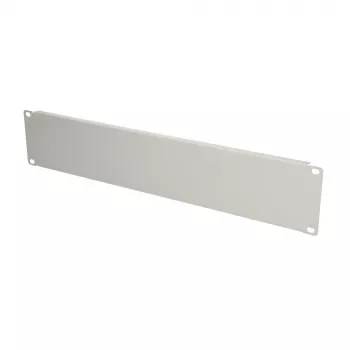 Tampa cega para rack Extralink Front Blank Panel 2U 19 polegadas cinzento, 2U, 19 polegadas, cinzento