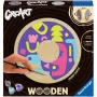 Conjunto Ravensburger CreArt Wooden formas quadradas — Ravensburger CreArt Wooden