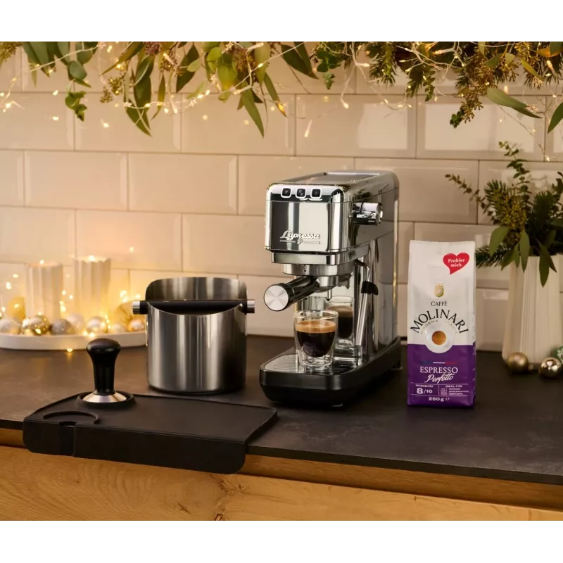 Máquina de café de pressão Lapressa aço inoxidável