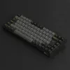 Teclado mecânico gaming AKKO Preto & Dourado 3084B Plus, 84 teclas, interruptores Akko V3 Cream Yellow, iluminação RGB