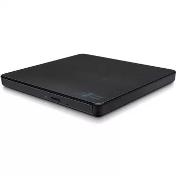 Gravador de DVD externo HL Data Storage GP60NB60 USB 2.0 preto