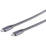 Cabo USB ShiverPeaks BS13-47020 USB 3.2 Gen 2 1m cinzento