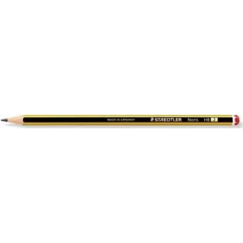 Lápis STAEDTLER Noris 120 HB preto/amarelo 12 unid. (NORIS120-2)