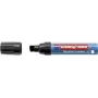 Marcador para flipchart Edding 388 preto, ponta 4–12 mm, tinta permanente