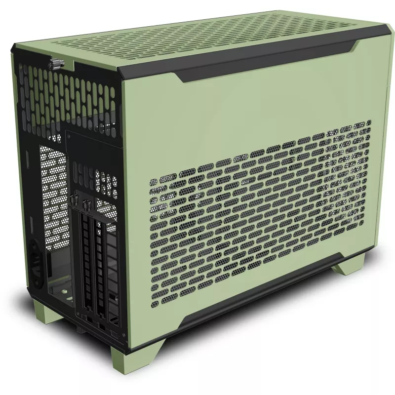 Caixa de PC Thermaltake TR100 Mini Tower verde