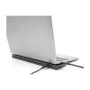 Estação de acoplamento DeLOCK USB Type-C Triple Display 4K USB 5 Gbps LAN SD áudio PD 80 W
