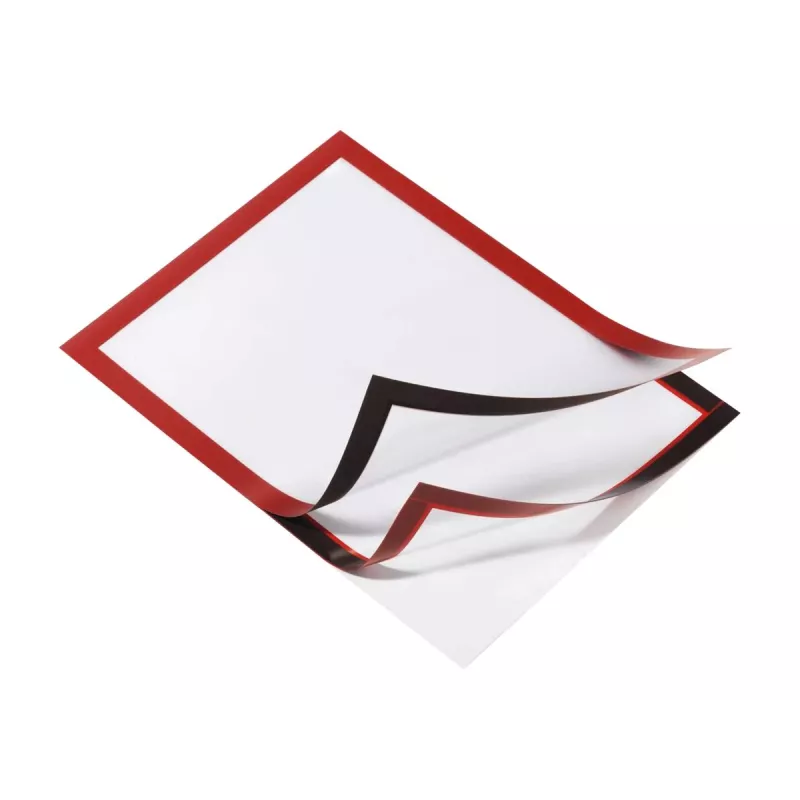 Moldura magnética A4 Durable 4872-03 vermelho