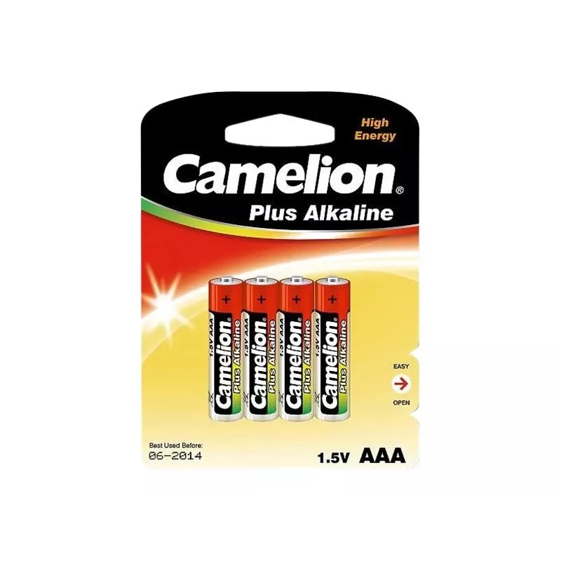 Pilha descartável Camelion LR03-BP4 AAA alcalina