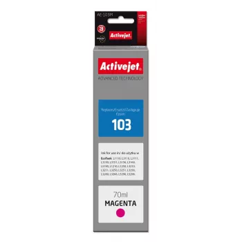 Tinta Activejet AE-103M (substituto para Epson 103 C13T00S34A; Supreme; 70 ml; magenta)