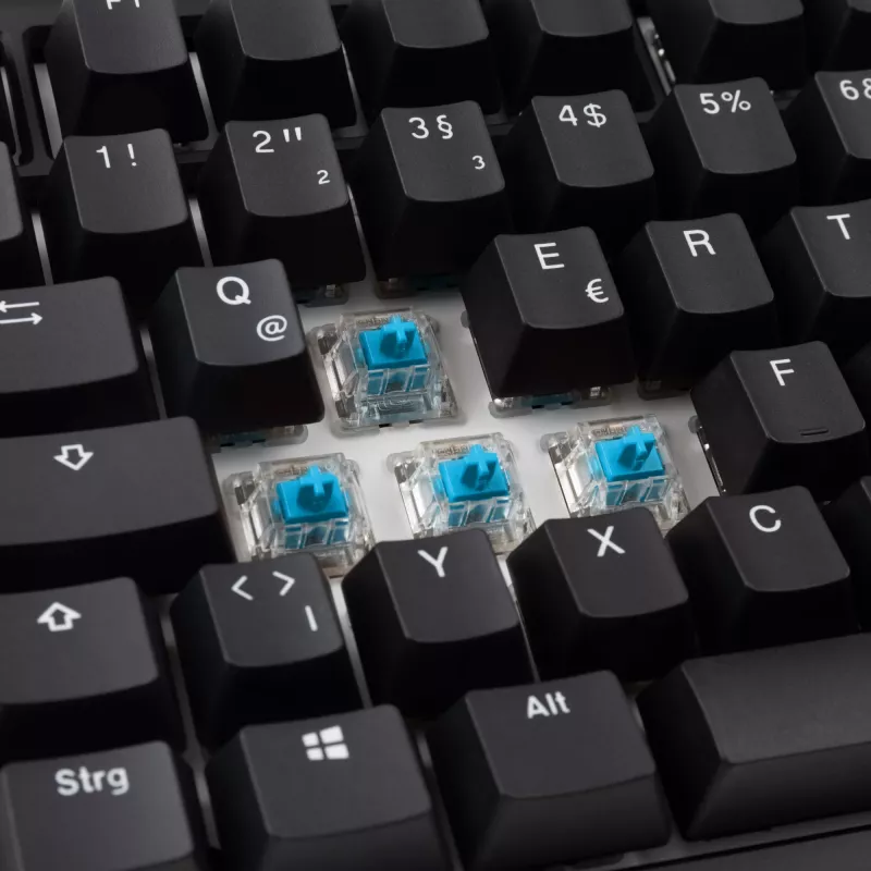 Teclado gaming Ducky Tinker 75 USB alemão preto