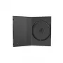 MediaRange - Caixa fina para DVD - Capacidade: 1 CD, 1 DVD - pack de 50 - preto (BOX13-M)
