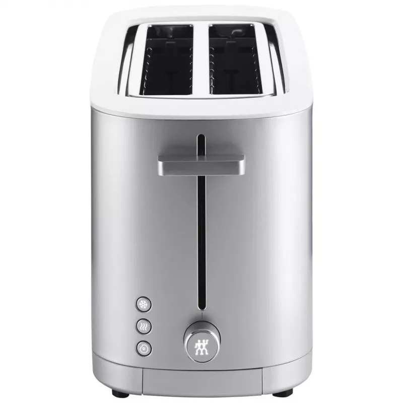 Torradeira ZWILLING 53009-000-0, 2 fatias, 1800 W, aço inoxidável acetinado, 7 níveis de tostagem, ranhuras longas