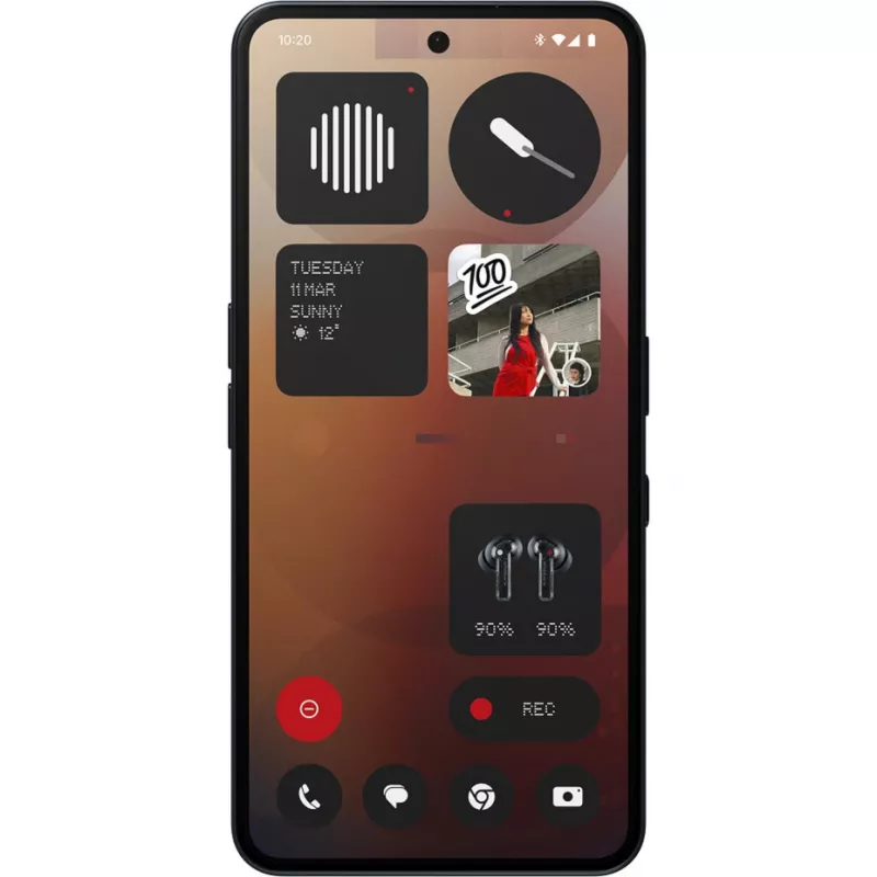Nothing Phone (3a) 17,2 cm (6,77 polegadas) Dual SIM Android 15 5G USB Type