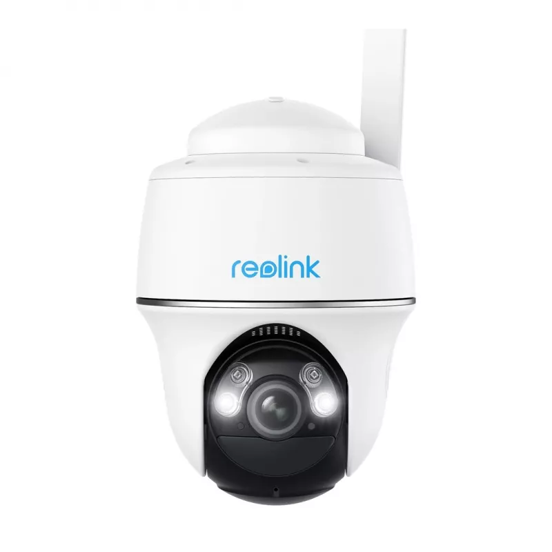 Reolink Go Series G430 - Câmara exterior alimentada por bateria 5MP, rede 4G LTE, deteção de pessoas/veículos/animais, rotação de 355° e inclinação de 140°