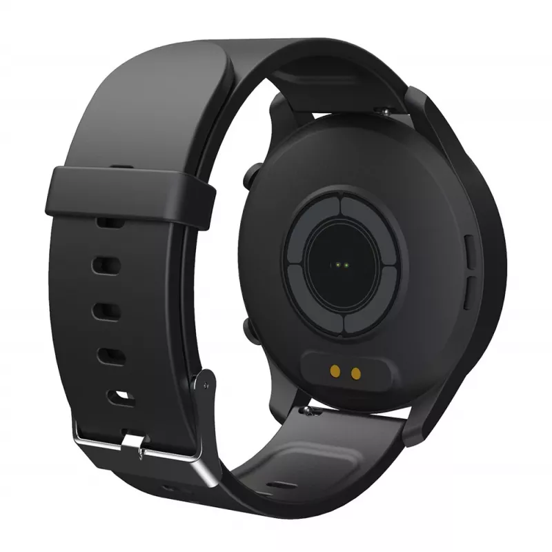 Smartwatch MEDIA-TECH MT870 — ecrã tátil IPS de 1,3 polegadas (3,3 cm), caixa de 51 mm, Bluetooth, preto