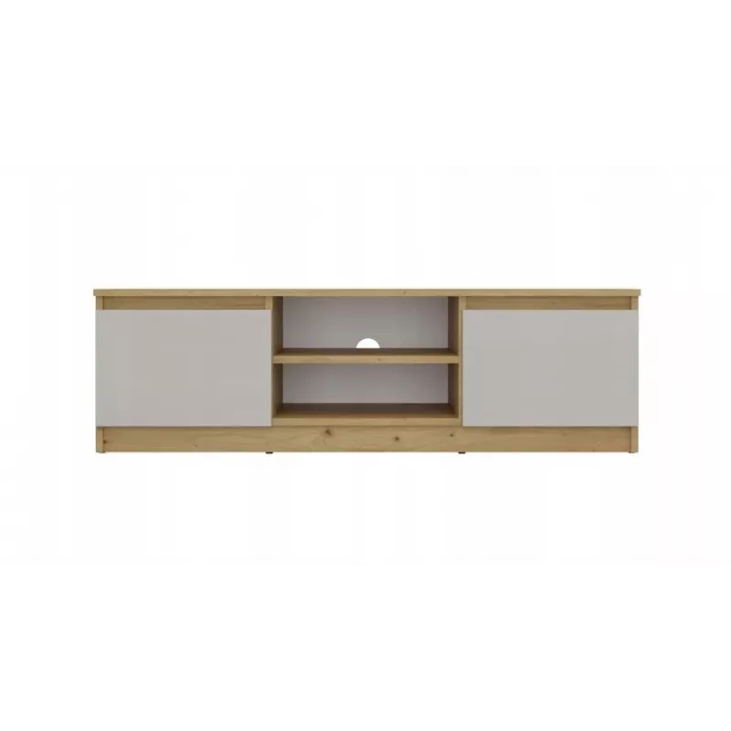 Móvel de TV MALWA 120, carvalho Artisan/caxemira