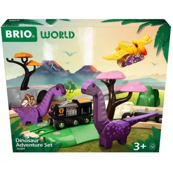 Brio World conjunto de aventura dos dinossauros, via