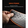 Tapete de rato gaming GLORIOUS Fnatic FOCUS3 MAX XL – tamanho XL estendido, superfície de tecido, bordo costurado