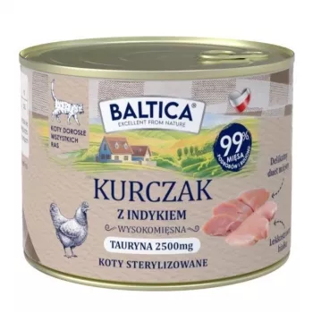 BALTICA regional flavours frango com peru - comida húmida para gatos - 185 g