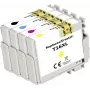 Pack combinado de tinta Renkforce substitui Epson 16XL (C13T163640) compatível preto, ciano, magenta, amarelo RF-I-E-16XLBKCMY4PK RF-5718868 (RF-5718868)
