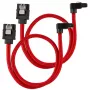 Cabo SATA Corsair CC-8900280 0,3 m preto vermelho