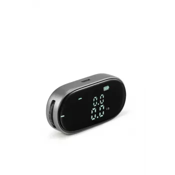 Régua eletrónica flexível MOVA MERM01 com visor digital, fita de medição flexível a pilhas para alfaiataria e medições lineares no local