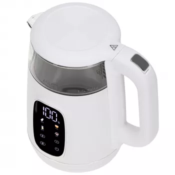 Chaleira elétrica ADLER AD 1305 branco/prateado