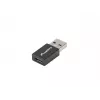 Lanberg AD-UC-UA-01 adaptador de cabo/género USB 3.0 tipo A para USB 3.0 tipo C preto (AD-UC-UA-01)