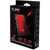 Caixa para HDD/SSD ADATA EX500 preta, vermelha 2,5 polegadas
