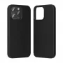 Capa protetora de silicone Vention KUFB0-40 para iPhone 15 Pro Max — capa preta com toque suave