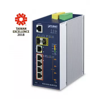 Switch gerido L2+ Gigabit Ethernet PLANET IGS-5225-4UP1T2S