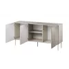 Cómoda cama meble ISLA 1505x400x750 mm, cashmere mate, aglomerado