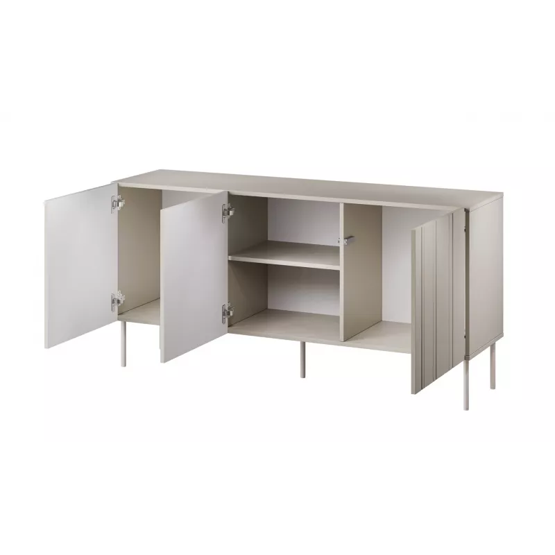 Cómoda cama meble ISLA 1505x400x750 mm, cashmere mate, aglomerado