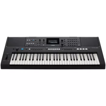 Teclado YAMAHA PSR-E483 — teclado arranger portátil de 61 teclas com sensibilidade ao toque e USB-MIDI