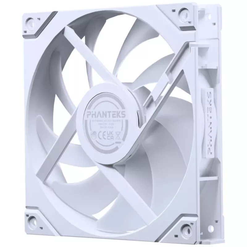 Ventoinha de caixa Phanteks M25 Gen2 140 mm PWM D-RGB Reverse-Blade - branca