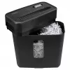 Destruidora de documentos SAVIO ND-01, corte cruzado 4 x 32 mm, depósito 11 L, 230 W, preto, 72 dB