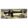 Espingarda Pulio Commando GONHER 118/6 metal — espingarda de dardos de brinquedo, 8 projéteis