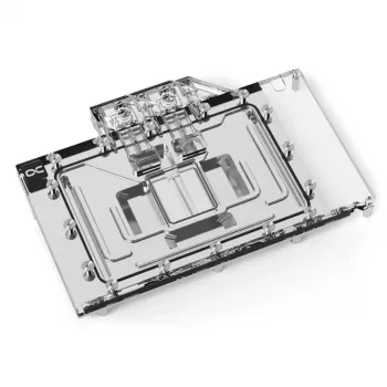 Backplate Alphacool 13463 acrílico alumínio preto 145,2 mm