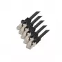 Cabo de rede S/CONN Cat. 7 S/FTP 1 m preto