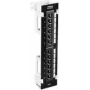 TRENDnet TC-P12C6V - Patch panel - adequado para montagem na parede - CAT 6 - UTP - RJ-45 X 12