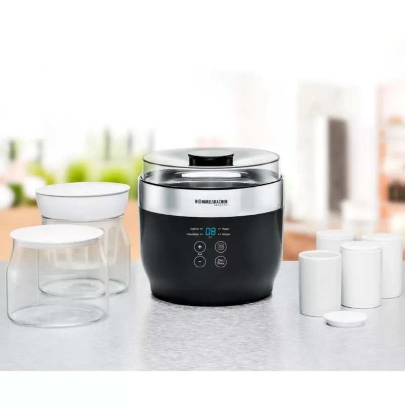 Iogurteira Rommelsbacher JG 80 1,2 l quark - iogurte 20 W (JG80)