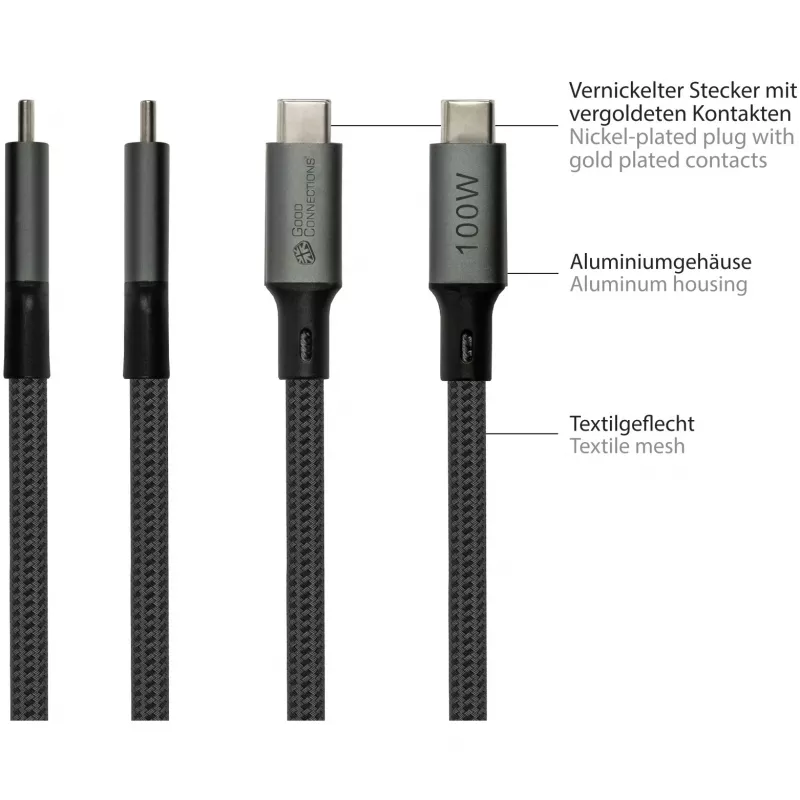 Cabo USB Goodconnections 2402-T018A