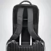 Mochila Vention KRPB0 preto 18L poliéster repelente à água para portáteis de 15,6 inch