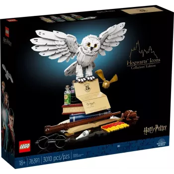 LEGO Hogwarts Icons Collectors Edition 76391 — 3010 peças, 3 minifiguras, 18+