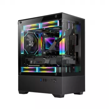 Caixa | GOLDEN TIGER | micro ATX | preta | Mini Tower | Raider SL-2 | RAIDERSL-2