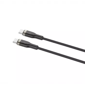 Cabo USB-C para USB-C FIXED FIXDB-CC2-BK — 2 m, 100 W, fixo não removível