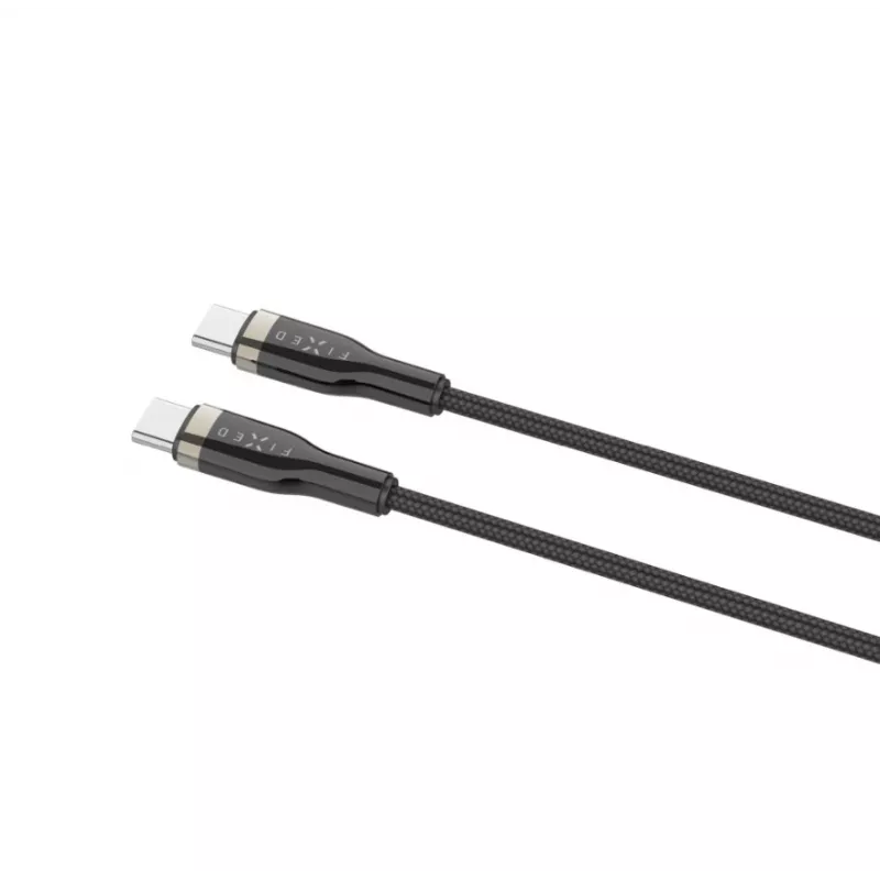 FIXED FIXDB-CC2-BK cabo USB-C/USB-C entrançado, 2 m, 100 W