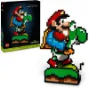 Brinquedo de construção LEGO Super Mario World Mario & Yoshi Conjunto 71438 — figuras interativas e elementos de jogo para construir
