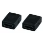 EFB-Elektronik Adaptador HDMI+, 2x HDMI+-A, fêmea-fêmea, preto